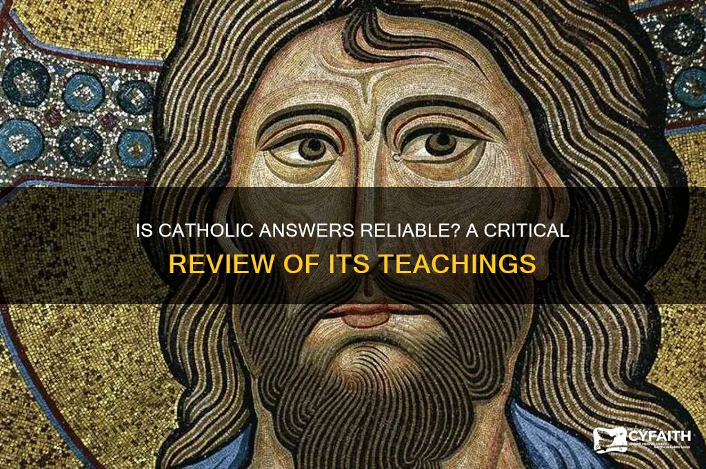 is catholic answers good