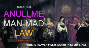 The Catholic Church's Stance on Annulment: Man-Made Law?