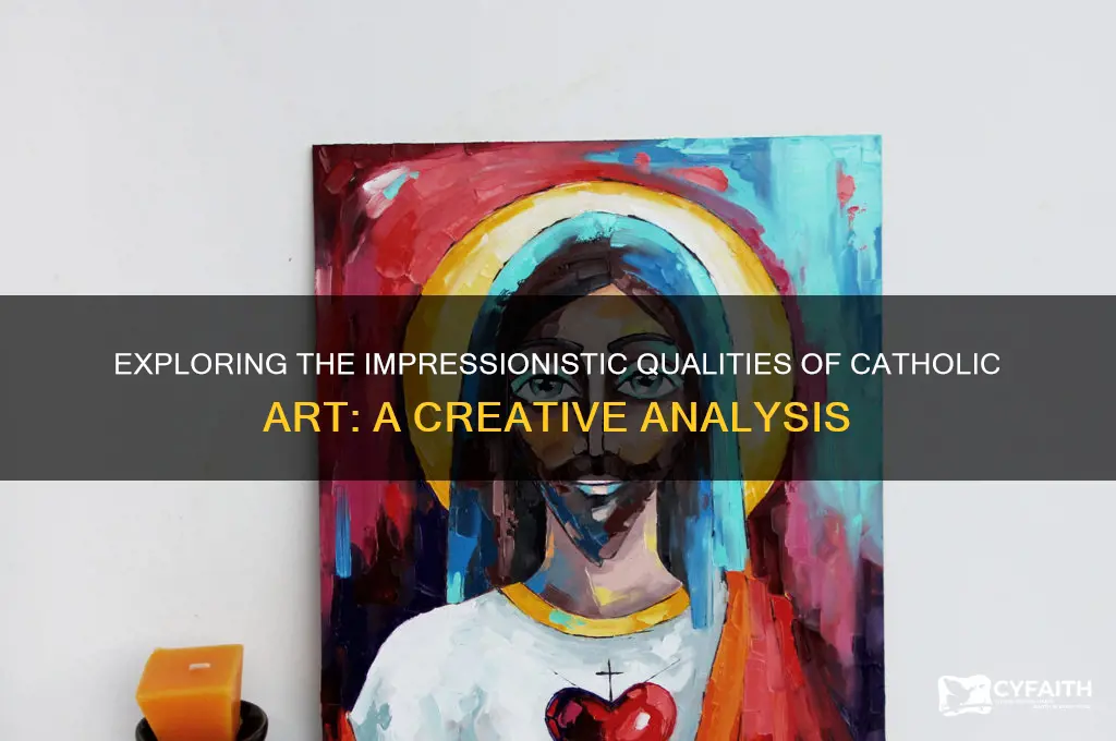 is catholic art impressionaistic