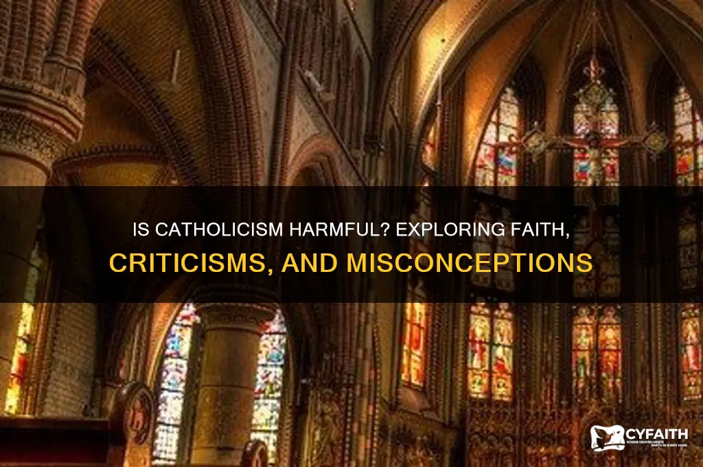 is catholic bad