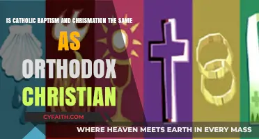 Catholic Baptism vs. Orthodox Chrismation: Understanding the Key Differences