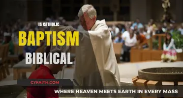 Is Catholic Baptism Biblical? Exploring Scriptural Foundations and Practices