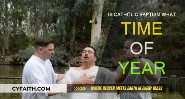 Best Time for Catholic Baptism