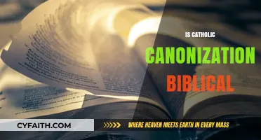 Is Catholic Canonization Supported by Scripture? A Biblical Examination