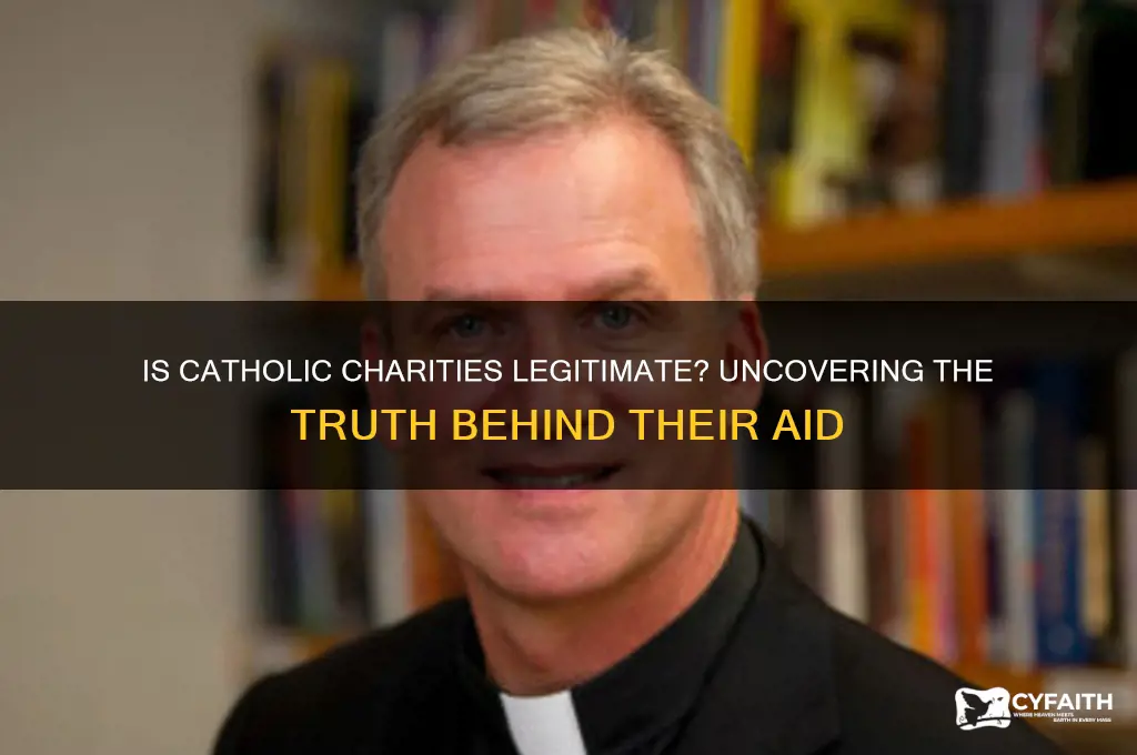 is catholic charities help legit