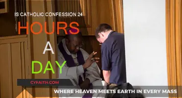 Confession: Always Available for Catholics Seeking Forgiveness