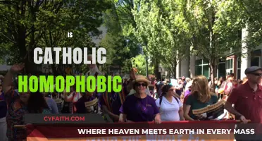 Is Catholicism Homophobic? Exploring the Church's Stance on LGBTQ+ Issues