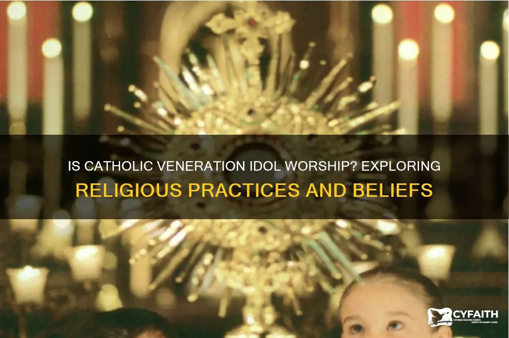 is catholic idol worship
