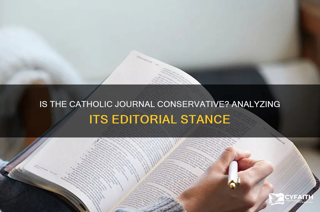 is catholic journal conservative