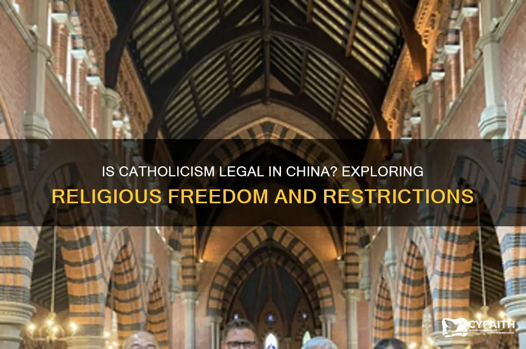 is catholic legal in china