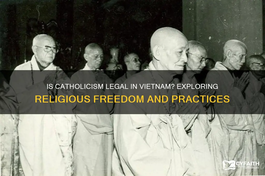 is catholic legal in vietnam