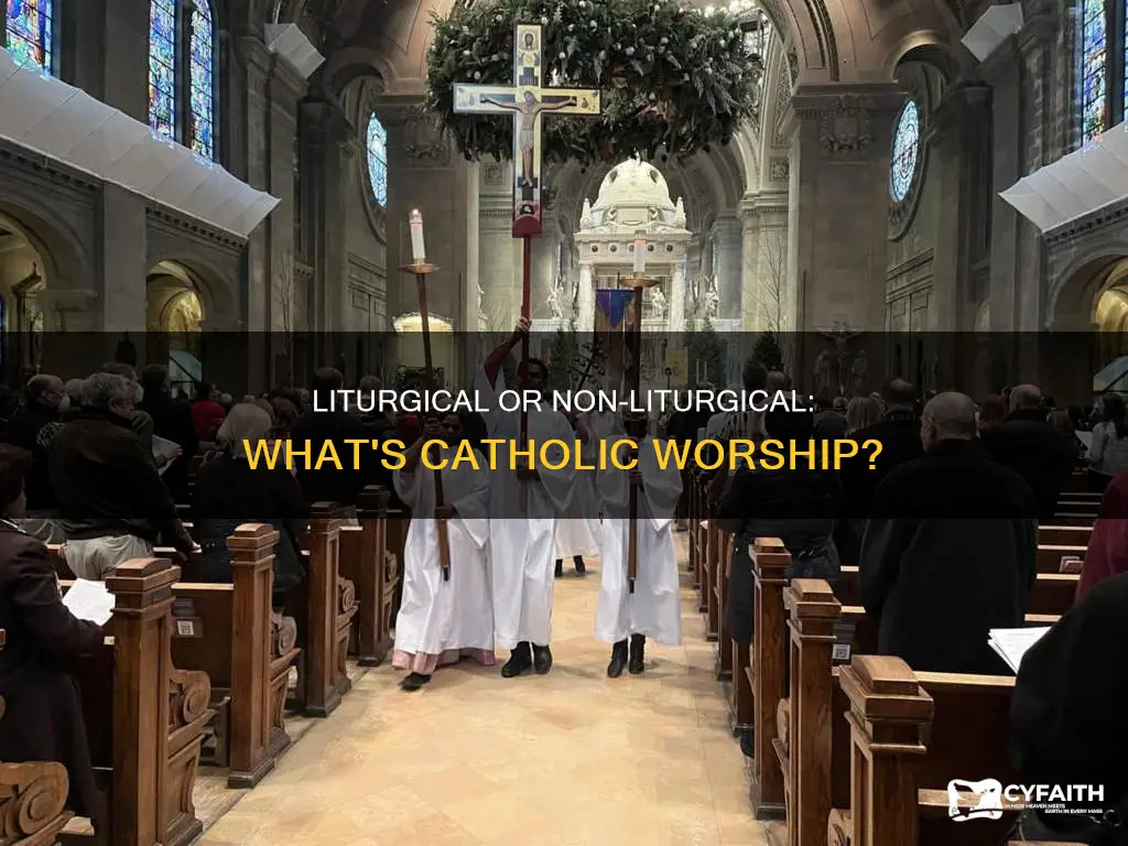 is catholic liturgical or non liturgical