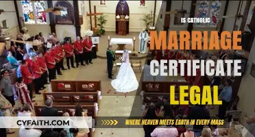 Is a Catholic Marriage Certificate Legally Recognized? Key Facts Explained
