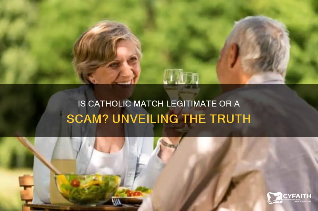 is catholic match a scam