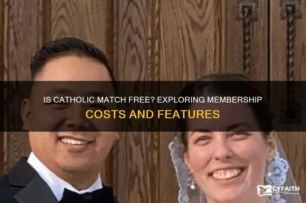 is catholic match free
