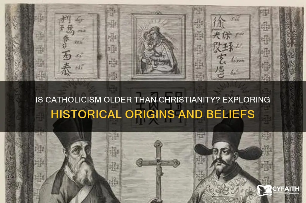 is catholic older than christianity