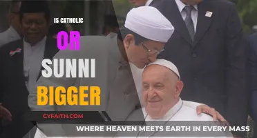 Comparing Global Followers: Catholic vs. Sunni Islam – Which is Larger?