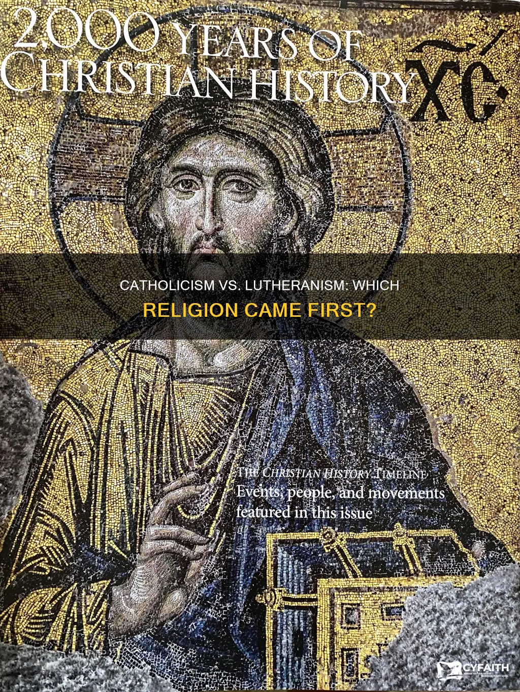 is catholic religion older than lutherans