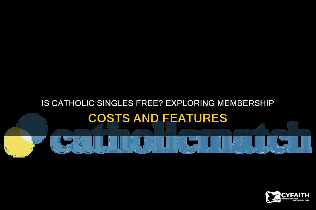 is catholic singles free