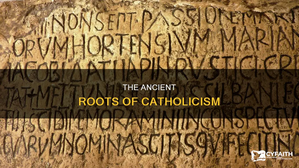 is catholic the oldest form of christianity