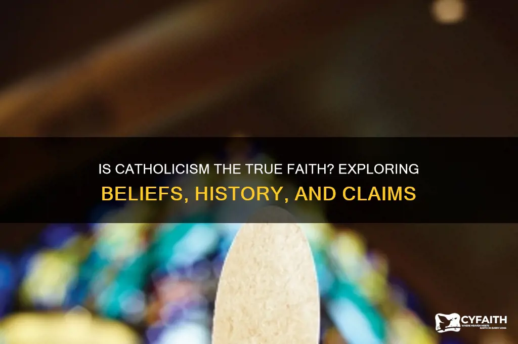 is catholic the true religion