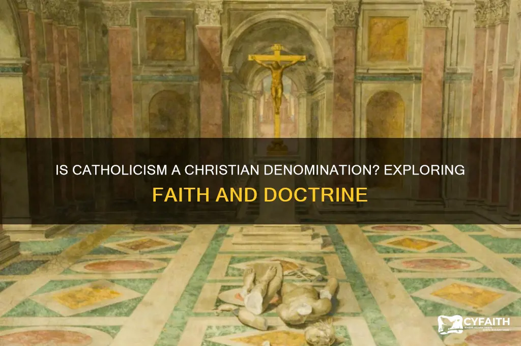 is catholic under christianity