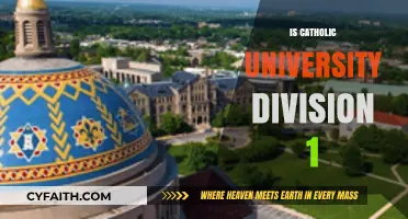 Is Catholic University Division 1? Exploring NCAA Athletics Status