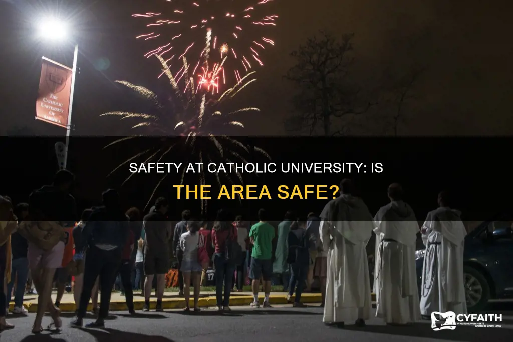 is catholic university in a safe area