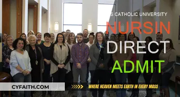 Direct Admission to Catholic University's Nursing Program?