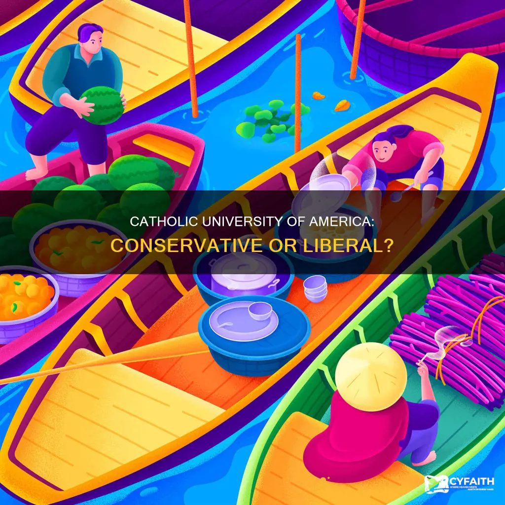is catholic university of america conservative