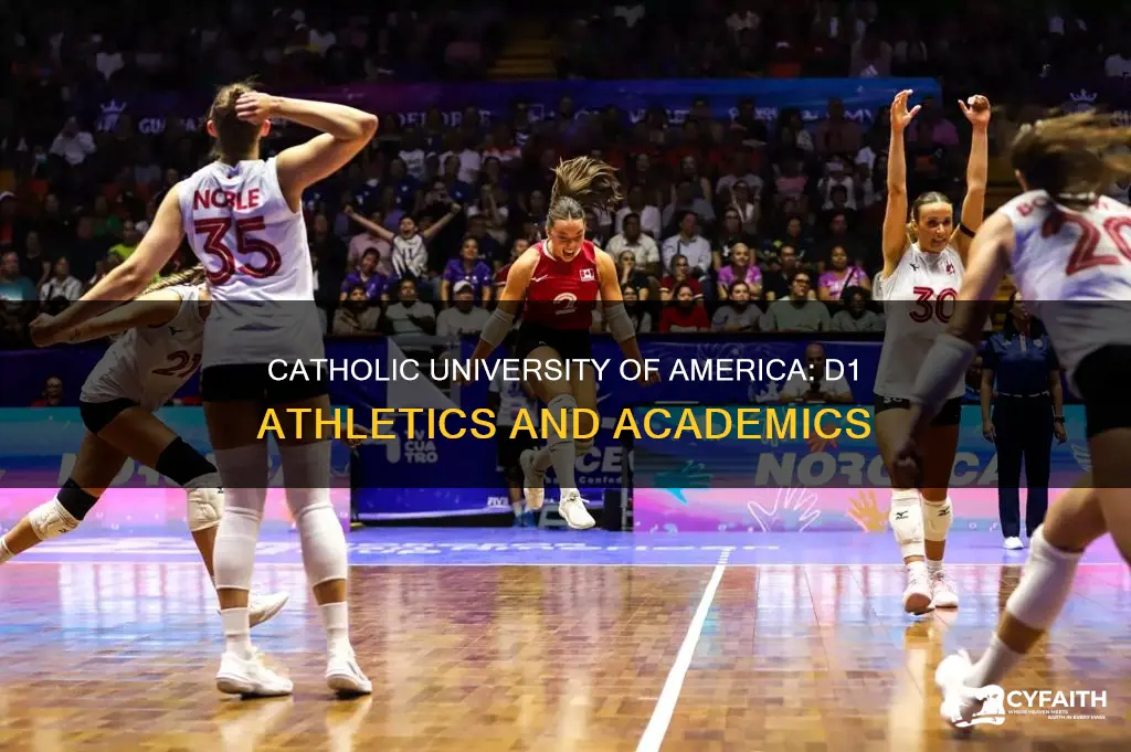 is catholic university of america d1