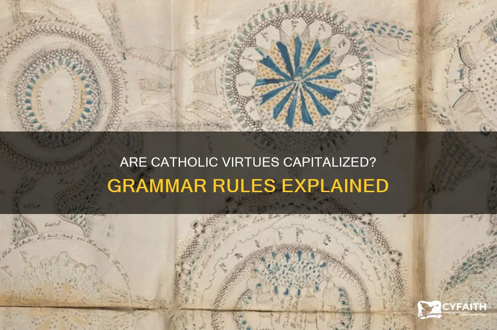 is catholic virtues capitalized