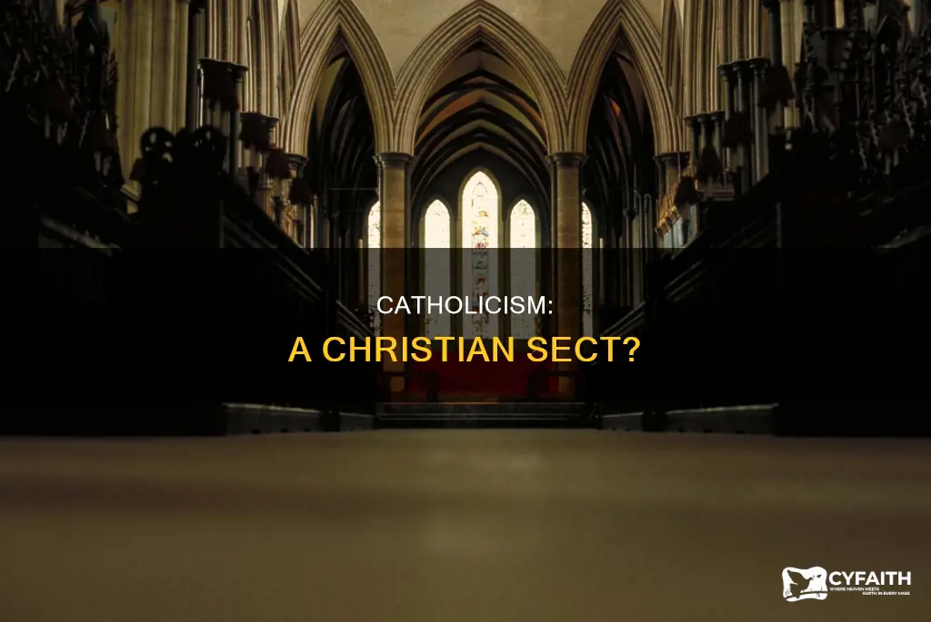 is catholicism a sect of christianity