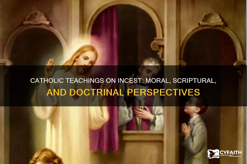 is catholism against icest
