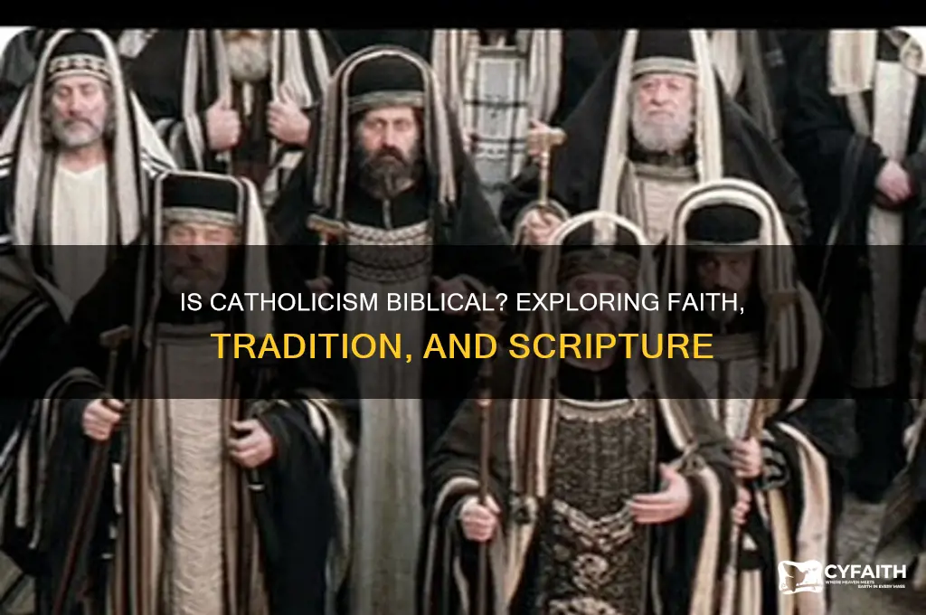 is catholism biblical