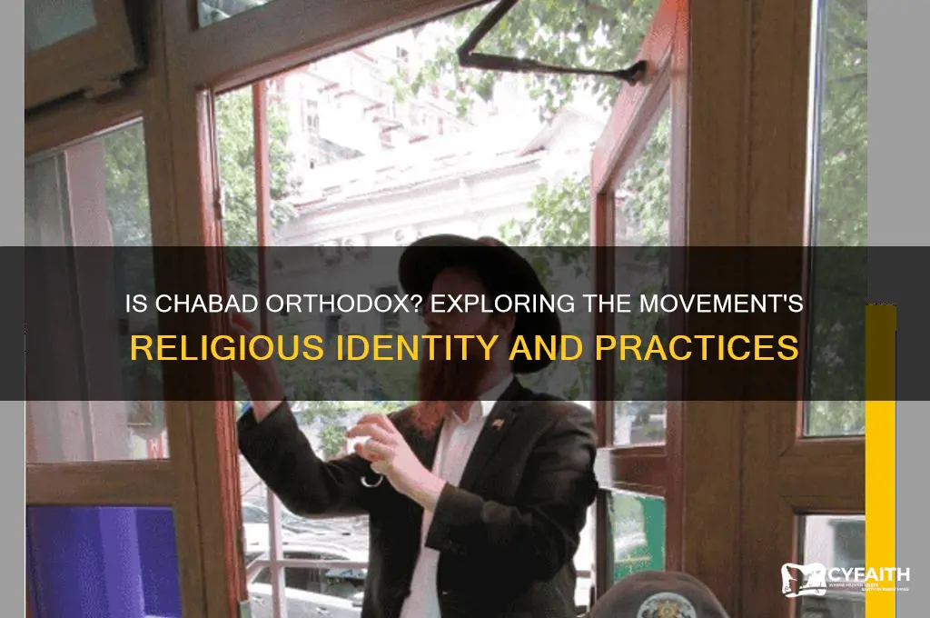 is chabad orthodox