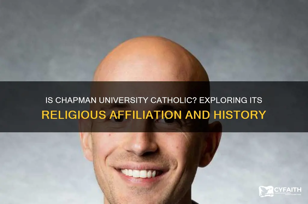 is chapman university catholic