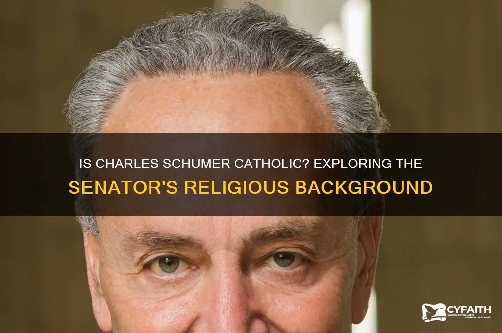 is charles schumer catholic