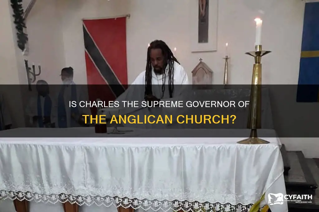 is charles the head of the anglican church