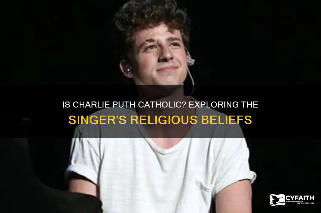 is charlie puth catholic