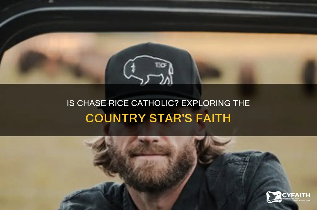is chase rice catholic