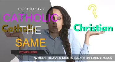 Christian and Catholic: What's the Difference?