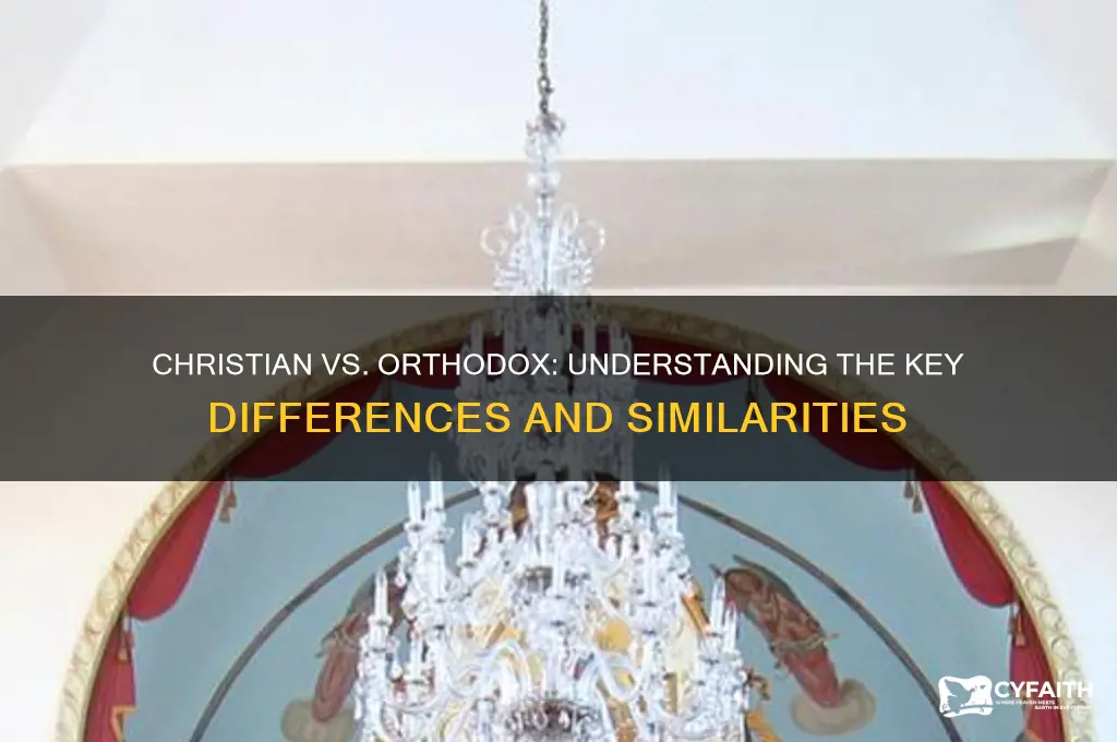 is christian and orthodox the same