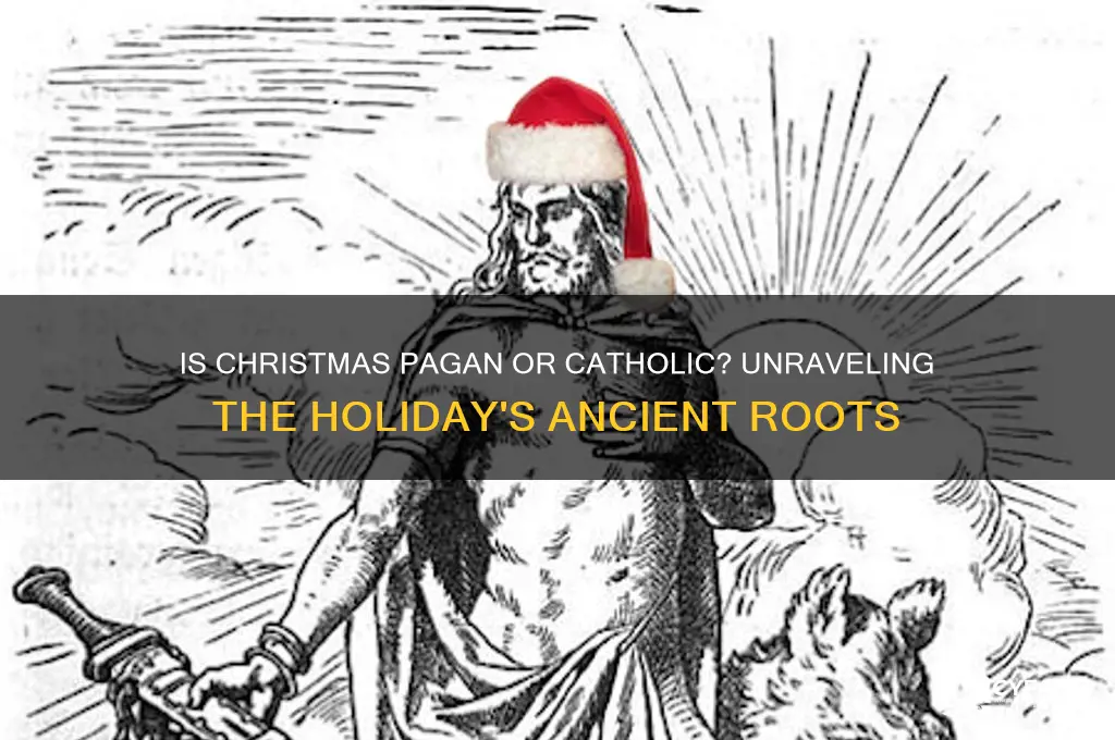 is christmas pagan catholic