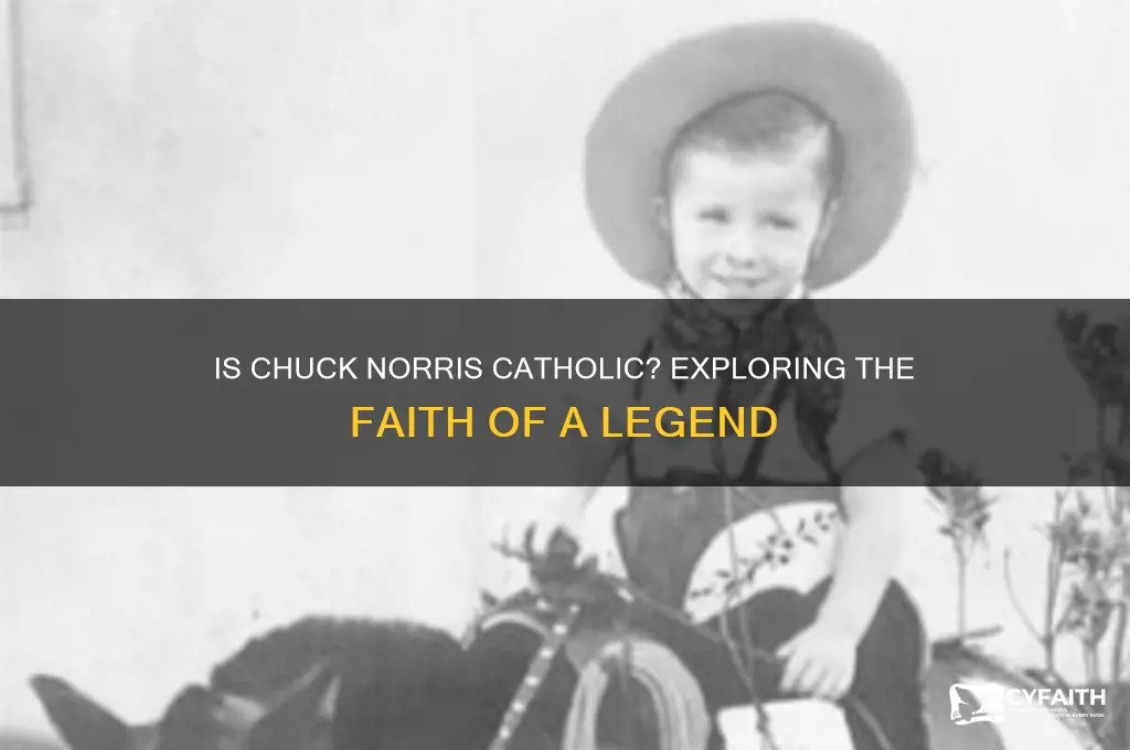 is chuck noris a catholic