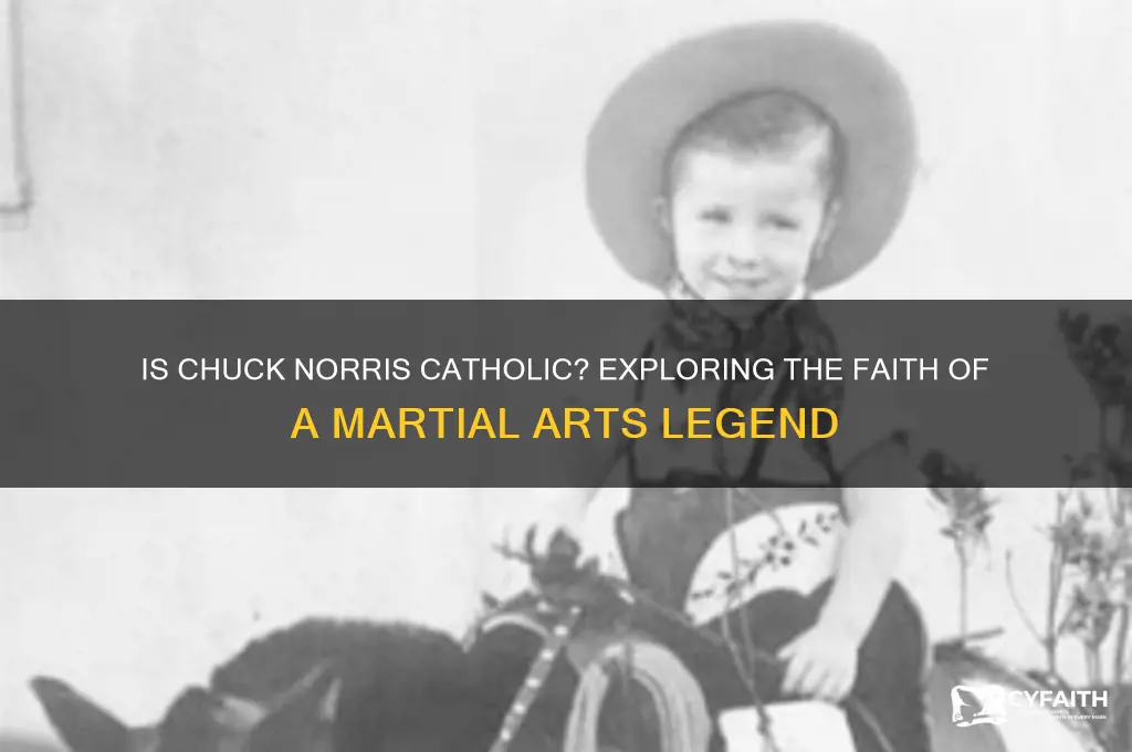 is chuck norris catholic