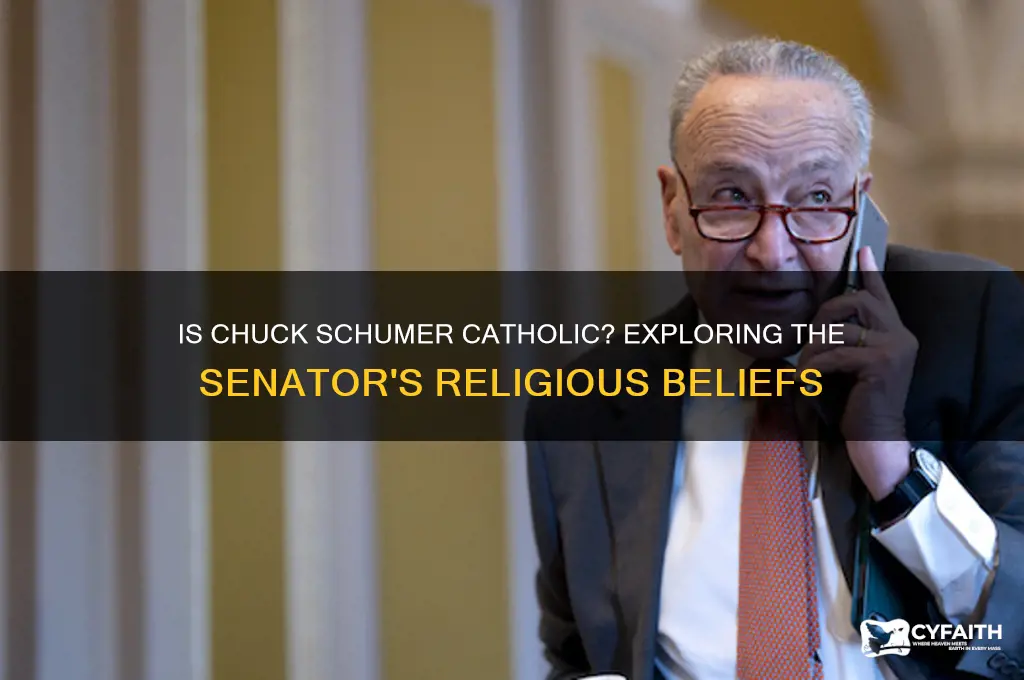 is chuck schumer a catholic