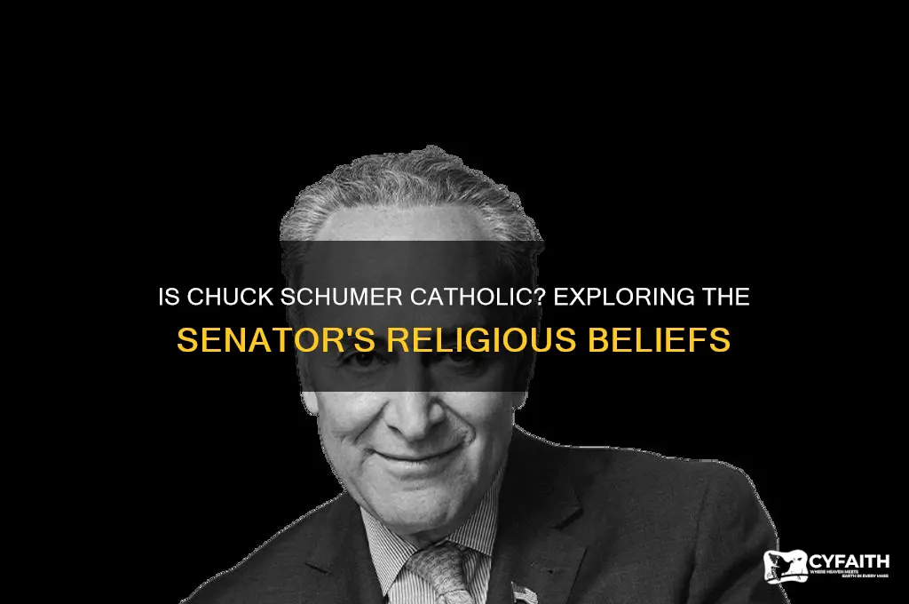 is chuck schumer catholic