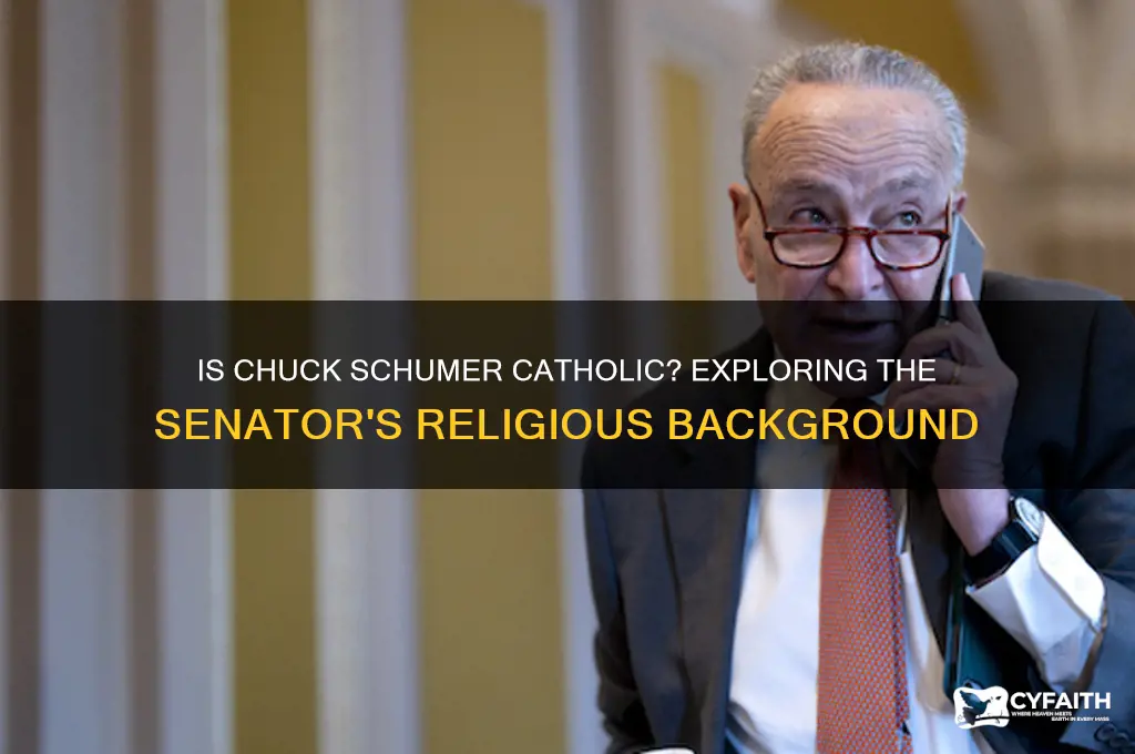 is chuck shumer catholic