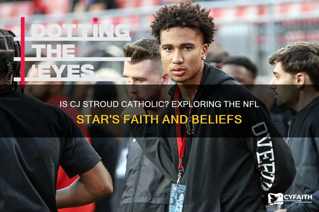 is cj stroud catholic